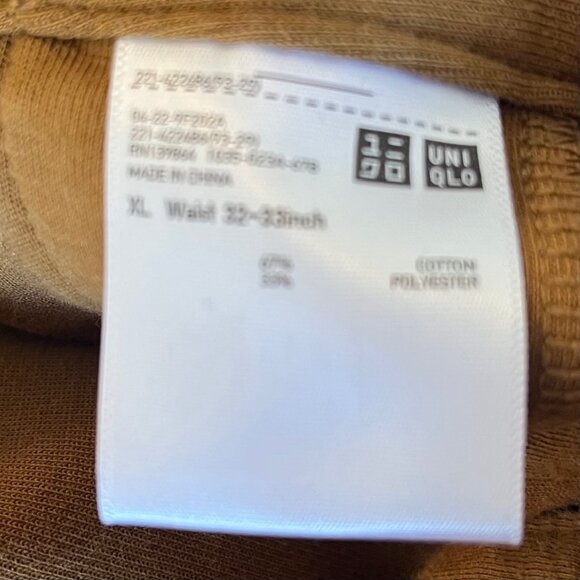 Uniqlo Unisex Jersey Barrel Pants | Waist 32 - Picture 8 of 8